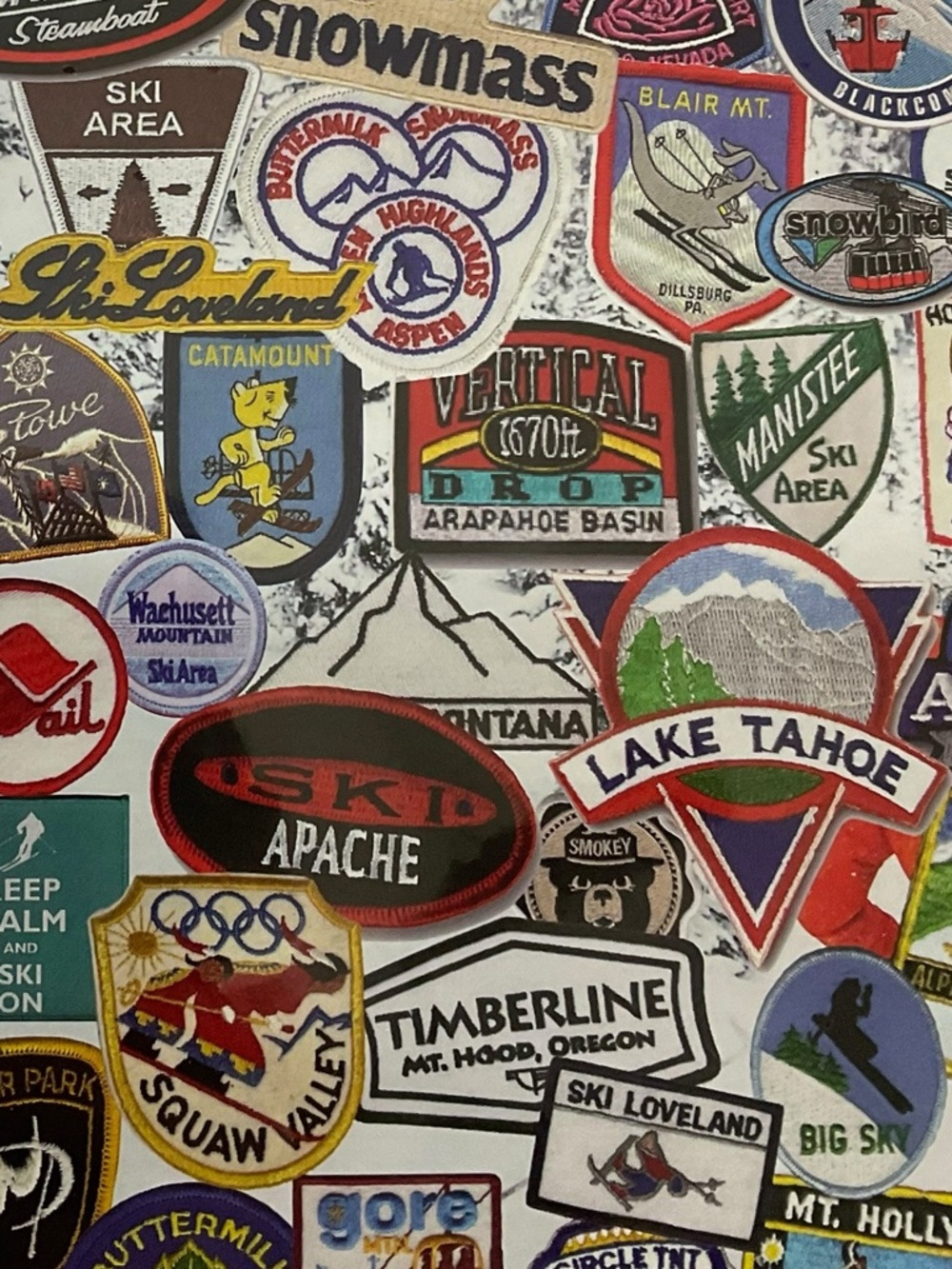 Hart Ski Patches 1000 Piece Puzzle Sealed 24x30 Ski - Picture 6 of 12